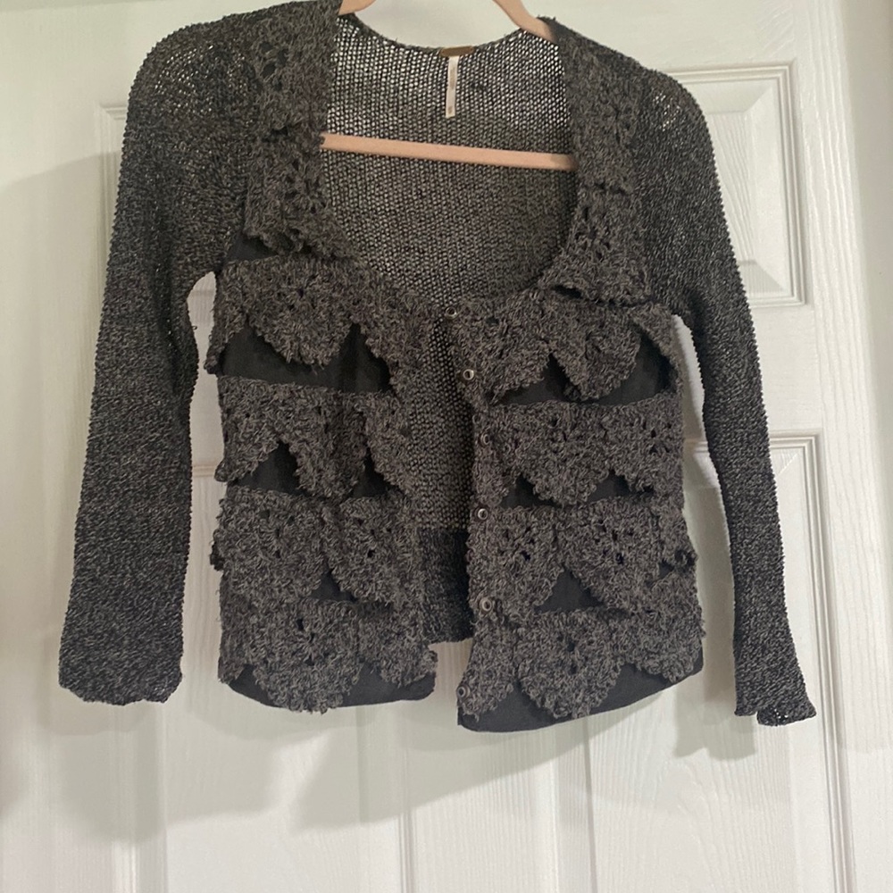Free people knit cardigan size xs